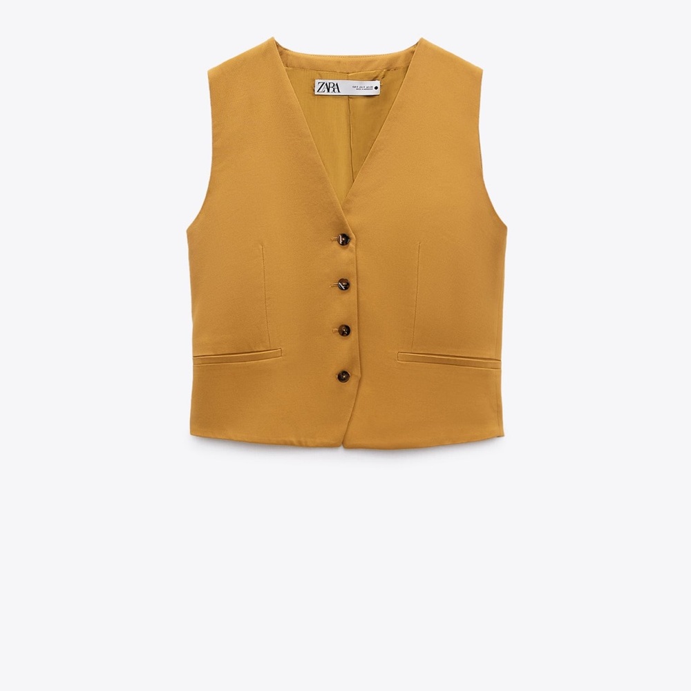 Zara Classic Pocket Vest - Picture 3 of 5